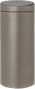 Brabantia Touch Bin 30 Litres Platine Platine 