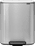 Brabantia Bo Poubelle à Pédale 60 Litres Inox Anti-traces de Doigts Acier inoxydable (anti-traces de doigts)