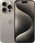 Refurbished iPhone 15 Pro 128GB Natural Titanium (Licht gebruikt) Grijs