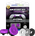 KontrolFreek Frenzy AimBoost Appui-pouces + Anneaux de Précision Mauve/Noir PS5/PS4 Violet, Noir