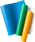 Cricut Smart Vinyl Permanent Joy Xtra 24,1 x 30,5 cm Summer 3 feuilles Bleu, Jaune, Vert, Multicolore