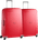 Samsonite S'Cure Spinner 75cm Duo Pack Crimson Red