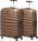 Samsonite Lite-Shock Spinner 55cm Duo Pack Sand Zand