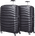 Samsonite Lite-Shock Spinner 81cm Duo Pack Black