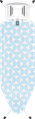 Brabantia Strijkplank C 124 x 45 cm Fresh Breeze Blauw, Meerkleurig
