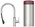 Quooker COMBI+ & Quooker Flex Round Acier Inoxydable