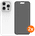 BlueBuilt Back Cover iPhone 16 Pro Wit + Privacy Filter Screenprotector Glas Duo Pack