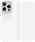 BlueBuilt Back Cover iPhone 16 Pro Max White + Screen Protector Glass White