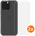BlueBuilt Back Cover iPhone 16 Pro Max Transparant + Screenprotector Glas Duo Pack