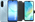Samsung Galaxy A17 128GB Blauw 4G + BlueBuilt Book Case Zwart