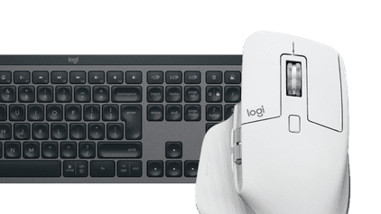 Logitech mouse and keyboard