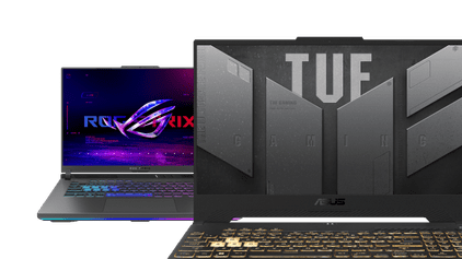 Tous les PC portables gamer ASUS