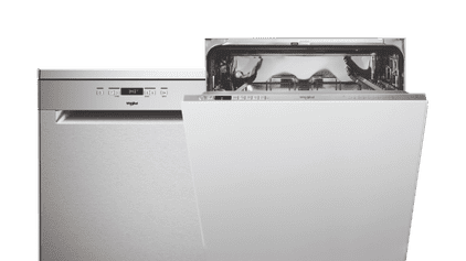 All Whirlpool dishwashers