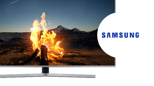 Tips over Samsung tv's