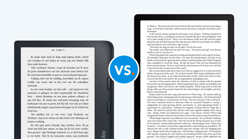Lezen op een e-reader of tablet?