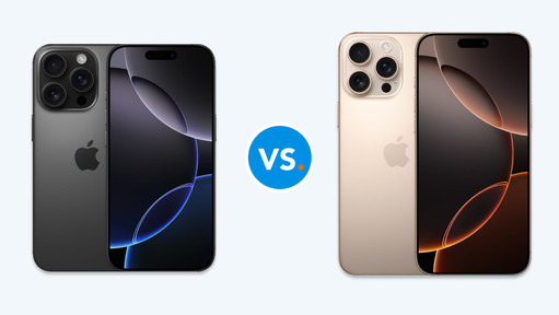 Vergelijk iPhone 16 Pro met 16 Pro Max