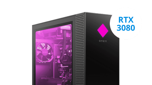 Gaming PC met RTX 3080 en 3080 Ti videokaart