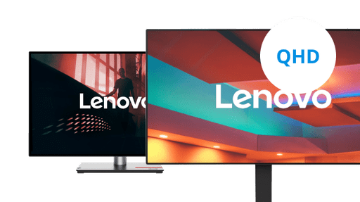 Lenovo Quad HD monitors