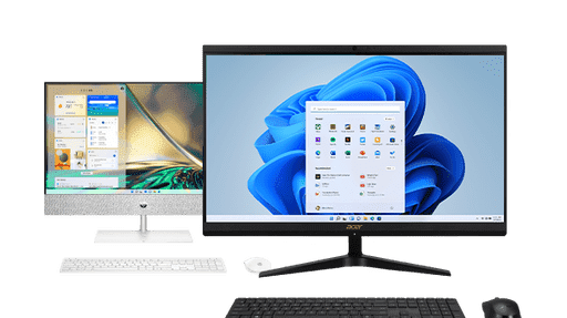 All-in-one pc's
