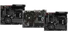 MSI motherboards