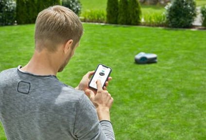 WiFi robot lawn mower