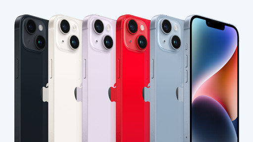 Vergelijk Apple iPhone 14 met Apple iPhone 13