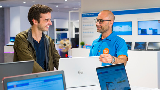 Découvrez les PC portables HP en magasin