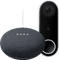Nest Mini Grijs + Google Nest Hello