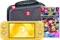 Switch Lite Geel + Mario Kart 8 Deluxe +