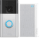 Battery Video Doorbell Nickel + Chime Pro