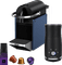 Nespresso Pixie EN127.BL + Mousseur à Lait