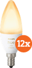 Philips Hue Candle Light White Ambiance E14 12-pack