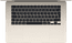 Apple MacBook Air 15 inch (2026) M5 (10 CPU / 10 GPU) 16GB/512GB Sterrenlicht AZERTY