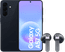 Samsung Galaxy A57 128GB Donkerblauw 5G + Samsung Galaxy Buds4 Zwart