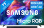 Samsung Micro RGB 75" R85H (2026) + Samsung HW-Q600H (2026)