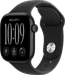 Apple Watch Series 12 Cellular 42mm Zwart Sportband S/M