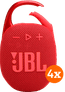 JBL Clip 5 Rood 4-pack