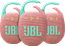 JBL Clip 5 Rose Lot de 3