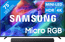 Samsung Micro RGB 75 inches R85H (2026) + Samsung HW-QS90H (2026)