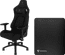 Vortech Pro Gamestoel Zwart + Vloermat
