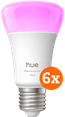 Philips Hue White and Color E27 1100lm 6-pack