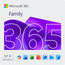 Microsoft 365 Family Meertalig Abonnement 1 Jaar - Digitaal