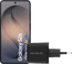 Samsung Galaxy S26 256 Go Noir 5G + BlueBuilt Chargeur 45 Watts Noir