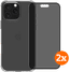 BlueBuilt Protective Back Cover iPhone 16 Pro Max + Protège-écran de Confidentialité Lot de 2