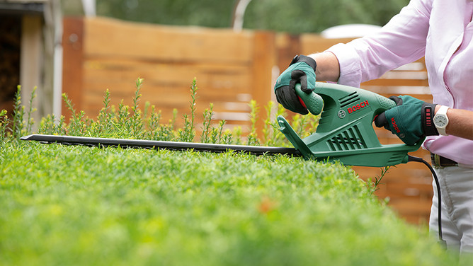 Elektrische heggenscharen
