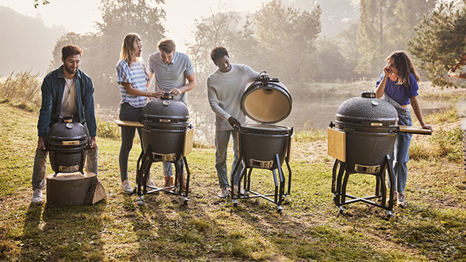 Kamado barbecues