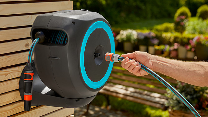 Gardena wall hose boxes