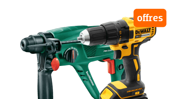 Promotions : perceuses