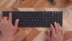 Youtube video of BlueBuilt wireless bluetooth keyboard Pro AZERTY BE