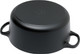 Le Creuset Signature Round Dutch Oven 24cm Matte Black bottom